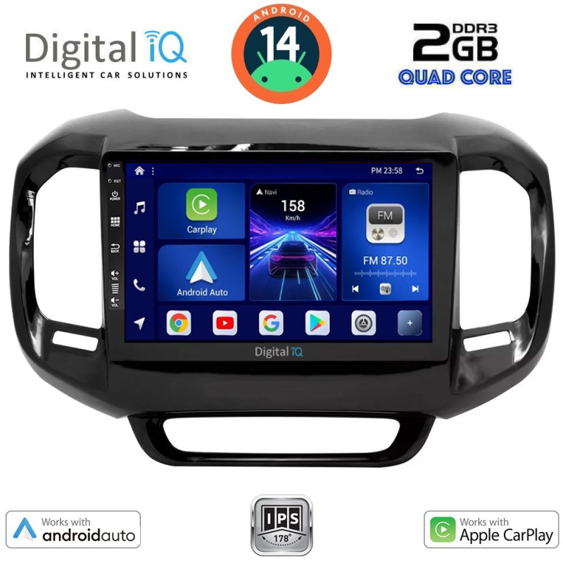DIGITAL IQ BXC 3127_CPAA (9inc) MULTIMEDIA TABLET for FIAT TORO mod. 2017> DIGITAL IQ BXC 3127_CPAA (9inc) MULTIMEDIA TABLET for FIAT TORO mod. 2017>