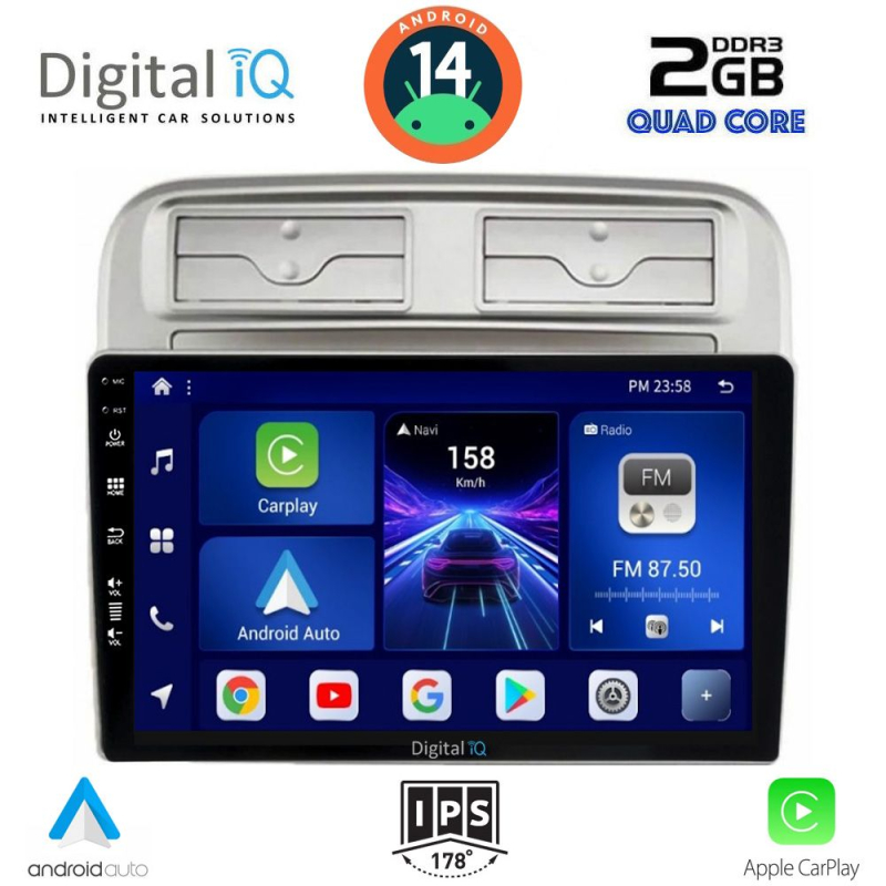DIGITAL IQ BXC 3128_CPAA (9inc) MULTIMEDIA TABLET for FIAT GRANDE PUNTO mod. 2005-2012 DIGITAL IQ BXC 3128_CPAA (9inc) MULTIMEDIA TABLET for FIAT GRANDE PUNTO mod. 2005-2012
