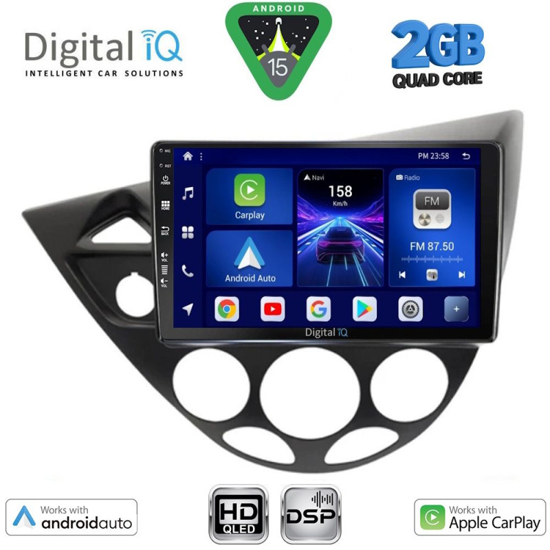 DIGITAL IQ BXC 3169_CPAA (9inc) MULTIMEDIA TABLET for FORD FOCUS mod. 1998-2004