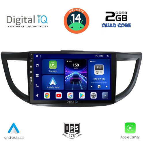 DIGITAL IQ BXC 3198_CPAA (10inc) MULTIMEDIA TABLET for HONDA CRV mod. 2013-2017