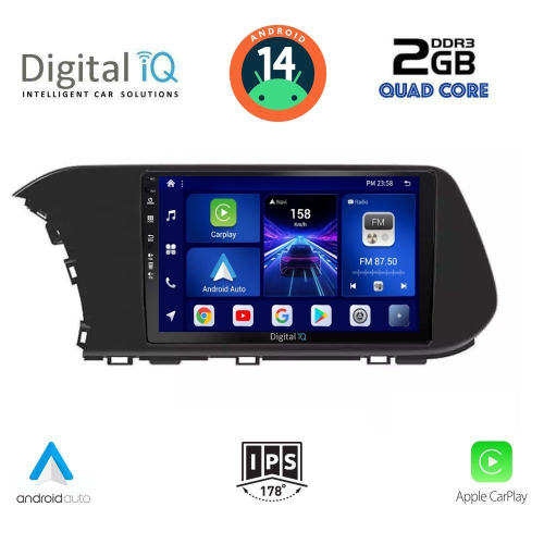 DIGITAL IQ BXC 3220_CPAA (10inc) MULTIMEDIA TABLET for HYUNDAI i20 mod. 2021&gt;