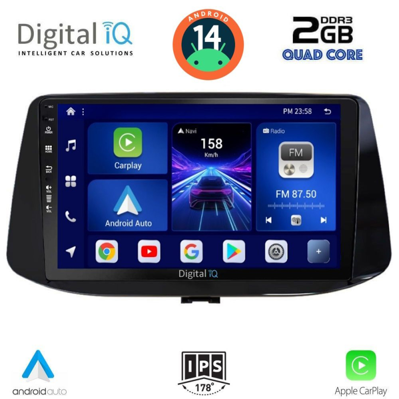 DIGITAL IQ BXC 3233_CPAA (9inc) MULTIMEDIA TABLET for HYUNDAI i30 mod. 2018> DIGITAL IQ BXC 3233_CPAA (9inc) MULTIMEDIA TABLET for HYUNDAI i30 mod. 2018>