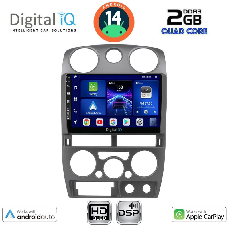 DIGITAL IQ BXC 3254GR_CPAA (9inc) MULTIMEDIA TABLET for ISUZU D-MAX mod. 2008-2012 (GREY) DIGITAL IQ BXC 3254GR_CPAA (9inc) MULTIMEDIA TABLET for ISUZU D-MAX mod. 2008-2012 (GREY)