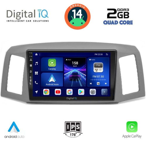 DIGITAL IQ BXC 3281_CPAA (10inc) MULTIMEDIA TABLET for JEEP GRAND CHEROKEE mod. 2005-2007