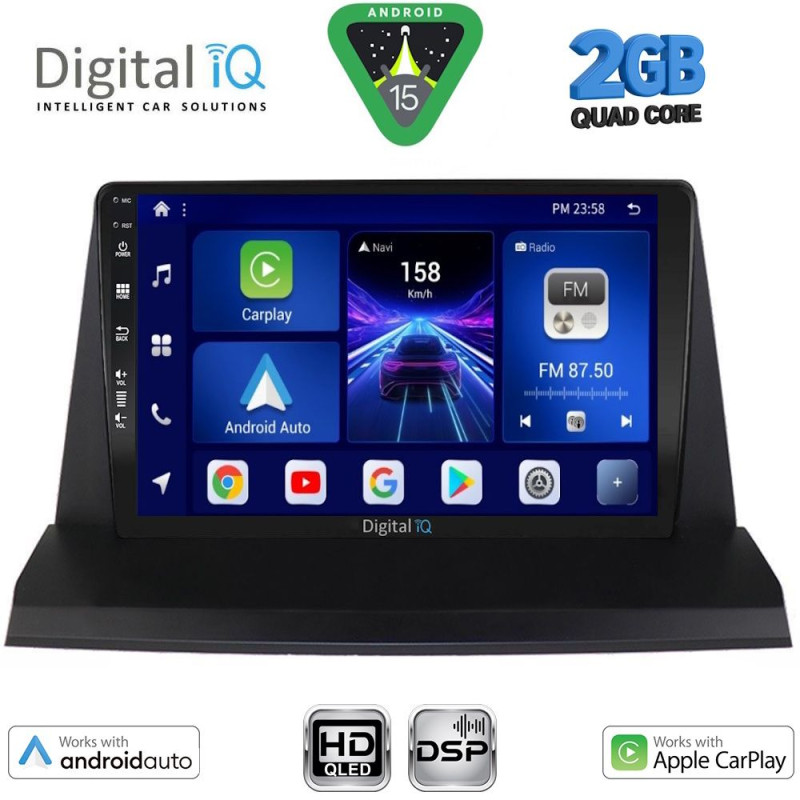 DIGITAL IQ BXC 3350_CPAA (9inc) MULTIMEDIA TABLET for LEXUS NX 200 mod. 2014-2022