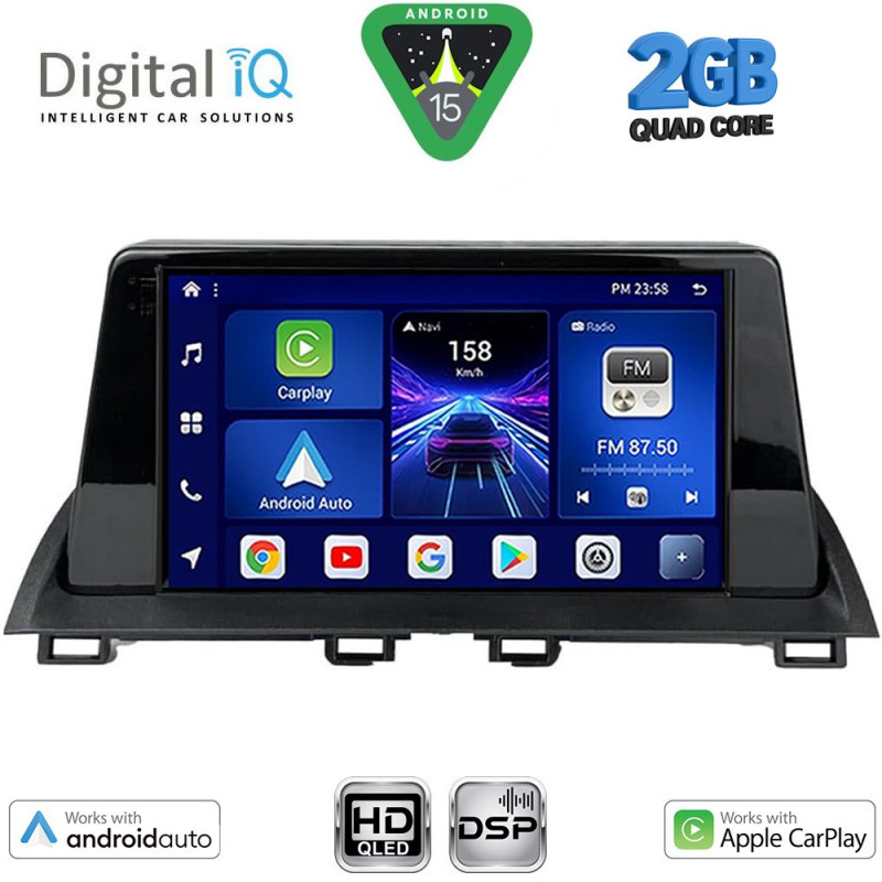 DIGITAL IQ BXC 3367_CPAA (9inc) MULTIMEDIA TABLET for MAZDA 3 mod. 2014-2019