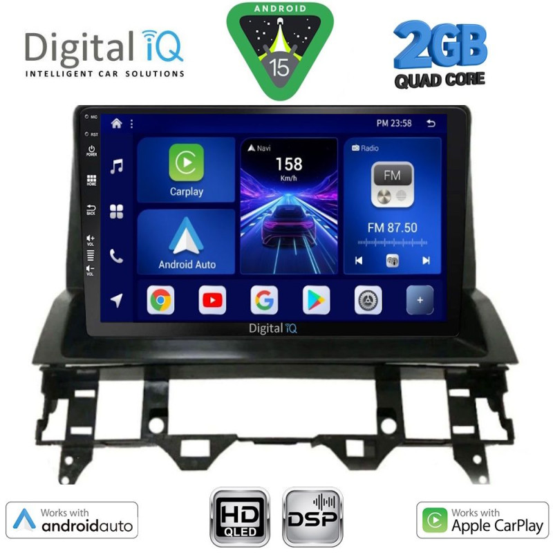 DIGITAL IQ BXC 3376_CPAA DASH (10inc) MULTIMEDIA TABLET for MAZDA 6 mod. 2002-2008