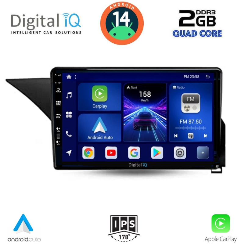 DIGITAL IQ BXC 3409_CPAA (10inc) MULTIMEDIA TABLET for MERCEDES E (W212) mod. 2009-2016 DIGITAL IQ BXC 3409_CPAA (10inc) MULTIMEDIA TABLET for MERCEDES E (W212) mod. 2009-2016