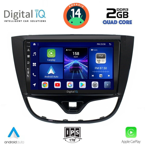 DIGITAL IQ BXC 3489_CPAA (10inc) MULTIMEDIA TABLET for OPEL KARL mod. 2014-2019