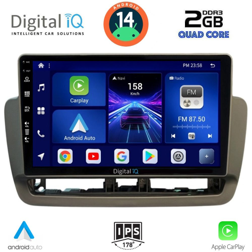 DIGITAL IQ BXC 3572_CPAA (9inc) MULTIMEDIA TABLET for SEAT IBIZA mod. 2012-2015
