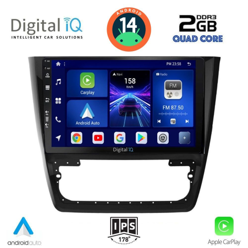 DIGITAL IQ BXC 3610_CPAA (10inc) MULTIMEDIA TABLET for SKODA YETI mod. 2014>