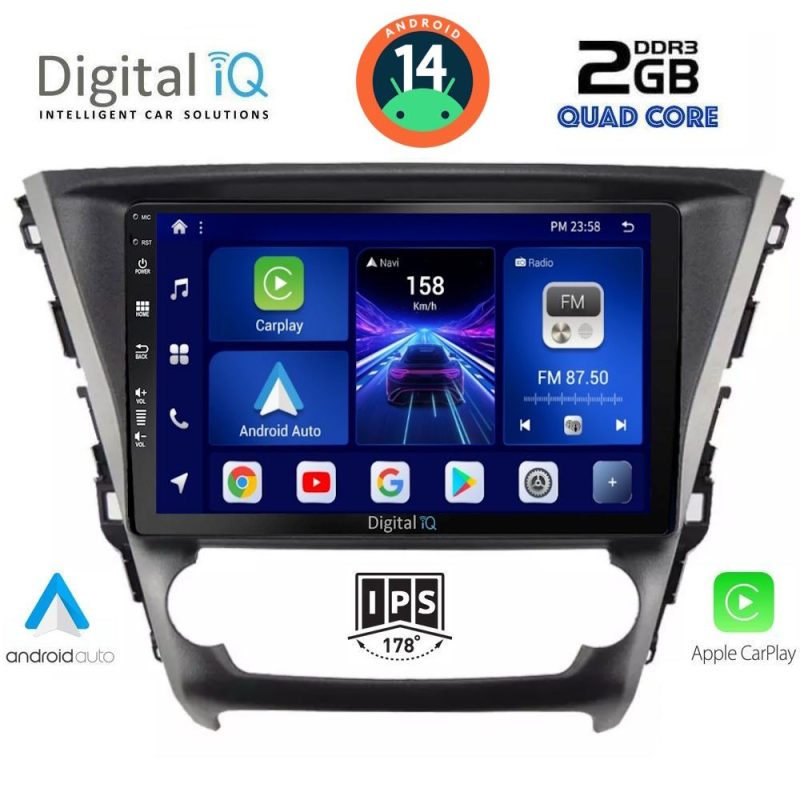 DIGITAL IQ BXC 3706_CPAA (10inc) MULTIMEDIA TABLET for TOYOTA AVENSIS mod. 2016> DIGITAL IQ BXC 3706_CPAA (10inc) MULTIMEDIA TABLET for TOYOTA AVENSIS mod. 2016>