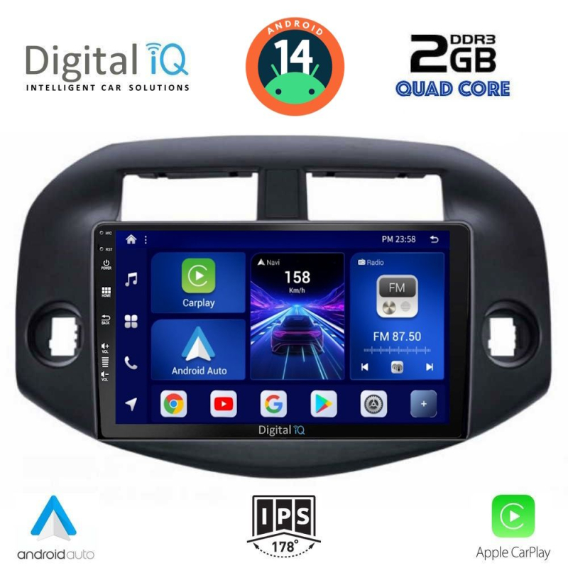 DIGITAL IQ BXC 3732_CPAA (10inc) MULTIMEDIA TABLET for TOYOTA RAV 4 mod. 2006-2012 DIGITAL IQ BXC 3732_CPAA (10inc) MULTIMEDIA TABLET for TOYOTA RAV 4 mod. 2006-2012
