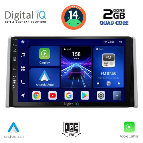 DIGITAL IQ BXC 3734_CPAA (10inc) MULTIMEDIA TABLET for TOYOTA RAV 4 mod. 2019>