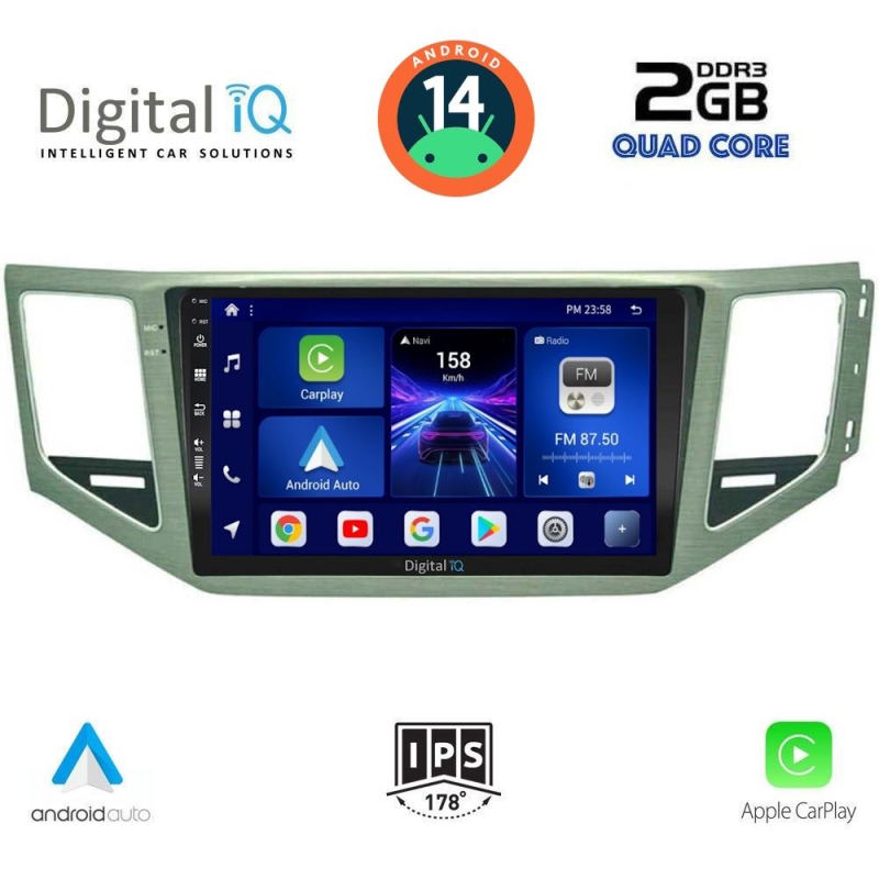 DIGITAL IQ BXC 3745_CPAA (10inc) MULTIMEDIA TABLET for VW GOLF SPORTSVAN mod. 2014> DIGITAL IQ BXC 3745_CPAA (10inc) MULTIMEDIA TABLET for VW GOLF SPORTSVAN mod. 2014>