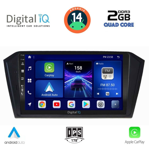 DIGITAL IQ BXC 3750_CPAA (10inc) MULTIMEDIA TABLET for VW PASSAT mod. 2016>