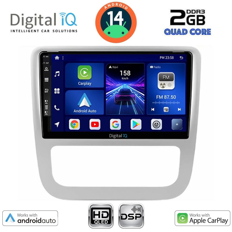 DIGITAL IQ BXC 3751_CPAA CLIMA (9inc) MULTIMEDIA TABLET for VW EOS mod. 2006> - SCIROCCO mod. 2011-2014 DIGITAL IQ BXC 3751_CPAA CLIMA (9inc) MULTIMEDIA TABLET for VW EOS mod. 2006> - SCIROCCO mod. 2011-2014