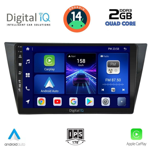 DIGITAL IQ BXC 3761_CPAA (10inc) MULTIMEDIA TABLET for  VW TIGUAN  mod. 2016>