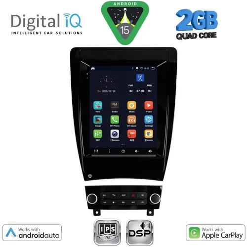 DIGITAL IQ BXC 3903_CPAA TESLA STYLE for AUDI A3 mod. 2003-2012