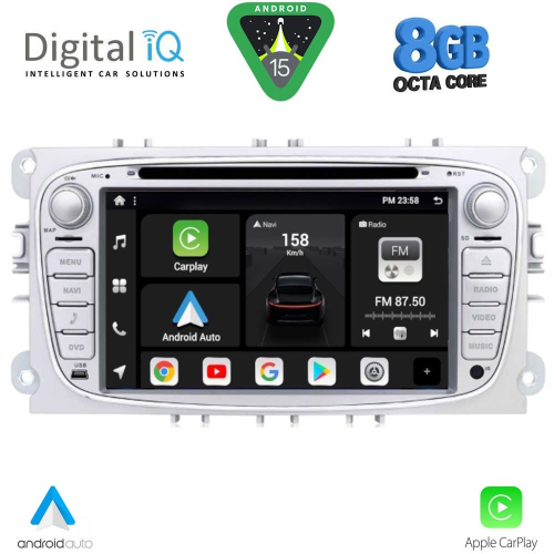 DIGITAL IQ BXD 803_CPA (7&quot; DVD) MULTIMEDIA SYSTEM for FORD mod. 2007-2011