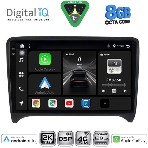 DIGITAL IQ BXF 11009_CPAA (9inc) MULTIMEDIA TABLET for AUDI TT  mod. 2007-2015