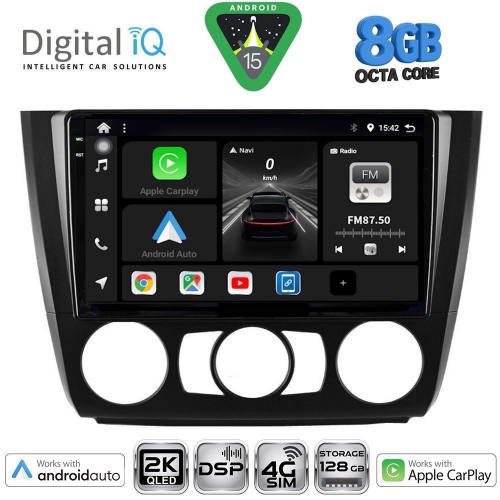 DIGITAL IQ BXF 11040_CPAA A/C (9inc) MULTIMEDIA TABLET for BMW S.1  E81-82-87-88 mod. 2004-2013