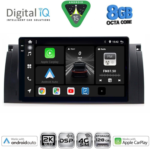 DIGITAL IQ BXF 11045_CPAA (9inc) MULTIMEDIA TABLET for BMW Series 5 (E39) mod. 1997-2005 | X5 (E53) mod. 1999-2006