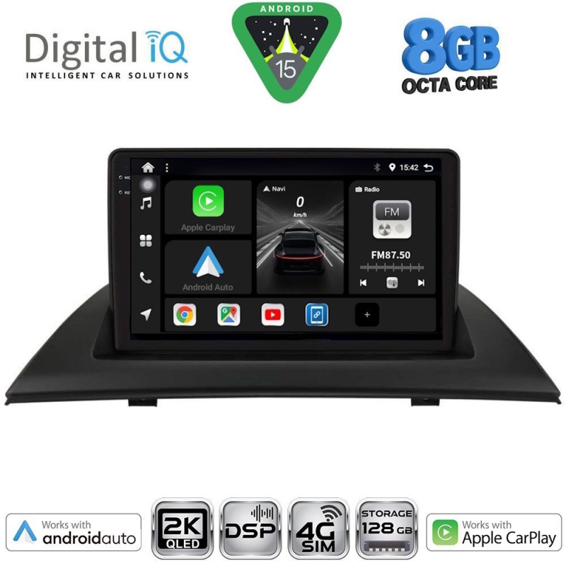 DIGITAL IQ BXF 11058_CPAA (9inc) MULTIMEDIA TABLET for BMW X3 (E83) mod. 2003-2010 DIGITAL IQ BXF 11058_CPAA (9inc) MULTIMEDIA TABLET for BMW X3 (E83) mod. 2003-2010