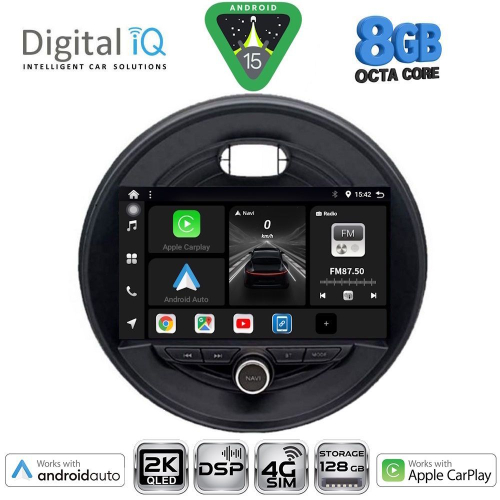 DIGITAL IQ BXF 11066_CPAA (9inc) MULTIMEDIA TABLET for MINI COOPER (F55-56-F57) mod. 2015&gt; CLUBMAN (F54) mod. 2015&gt; ROADSTER (F59) mod. 2014&gt; COUNTRYMAN (F60) mod. 2016&gt;
