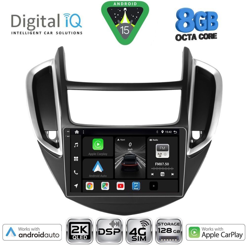 DIGITAL IQ BXF 11080_CPAA (9inc) MULTIMEDIA TABLET for CHEVROLET TRAX mod. 2014-2022 DIGITAL IQ BXF 11080_CPAA (9inc) MULTIMEDIA TABLET for CHEVROLET TRAX mod. 2014-2022