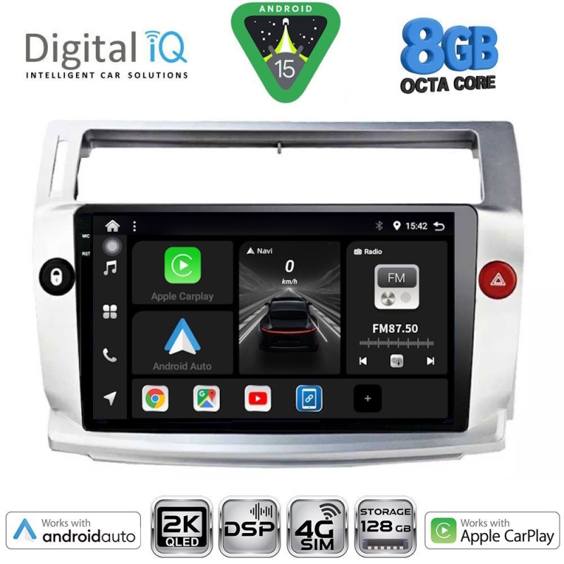 DIGITAL IQ BXF 11084_CPAA (9inc) MULTIMEDIA TABLET for CITROEN C4 mod. 2004-2011 DIGITAL IQ BXF 11084_CPAA (9inc) MULTIMEDIA TABLET for CITROEN C4 mod. 2004-2011