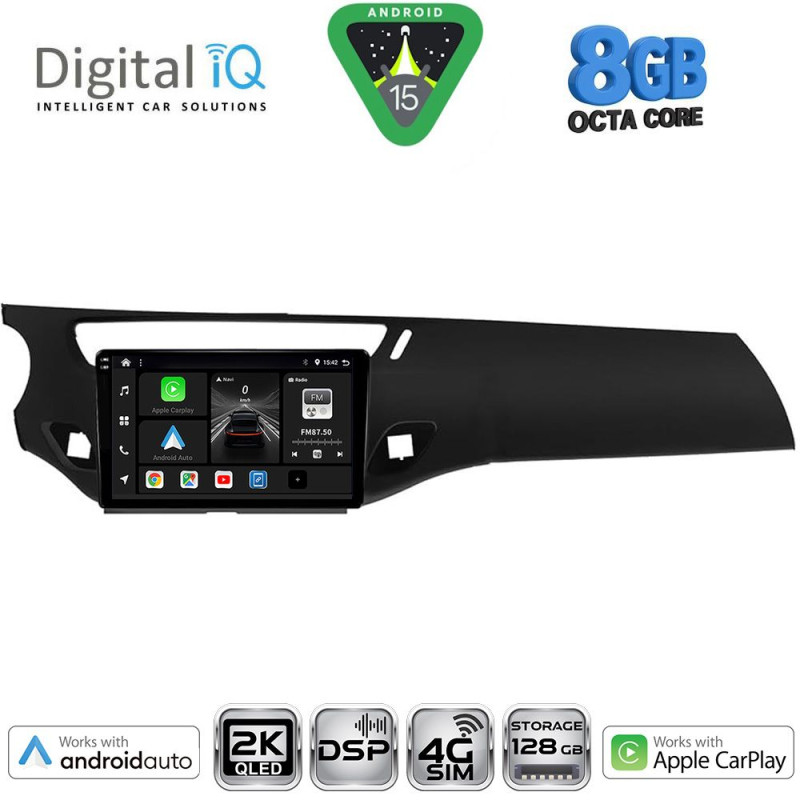 DIGITAL IQ BXF 11092BL_CPAA (9inc) MULTIMEDIA TABLET for CITROEN C3 - DS3 mod. 2009-2016 (BLACK)
