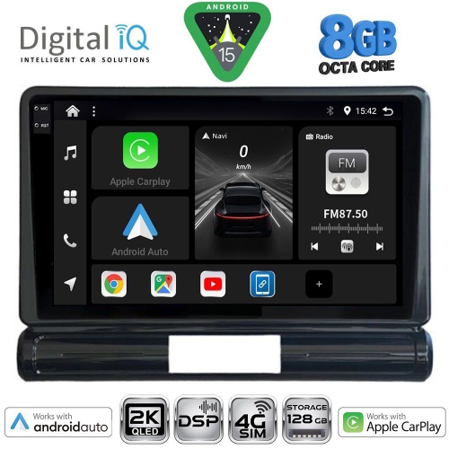 DIGITAL IQ BXF 11093M_CPAA (9inc) MULTIMEDIA TABLET for CITROEN C3 - DS3 mod. 2016&gt; Med Version