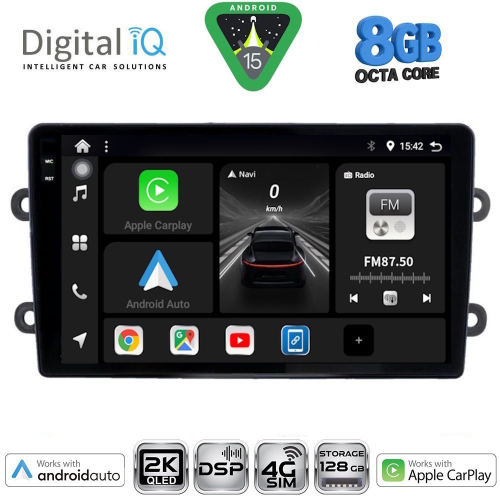 DIGITAL IQ BXF 11102_CPAA (9inc) MULTIMEDIA TABLET for DACIA DUSTER mod. 2012-2019