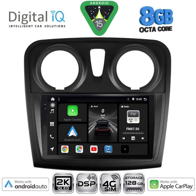 DIGITAL IQ BXF 11108_CPAA (9inc) MULTIMEDIA TABLET for DACIA LOGAN – SANDERO mod. 2012-2019 DIGITAL IQ BXF 11108_CPAA (9inc) MULTIMEDIA TABLET for DACIA LOGAN – SANDERO mod. 2012-2019