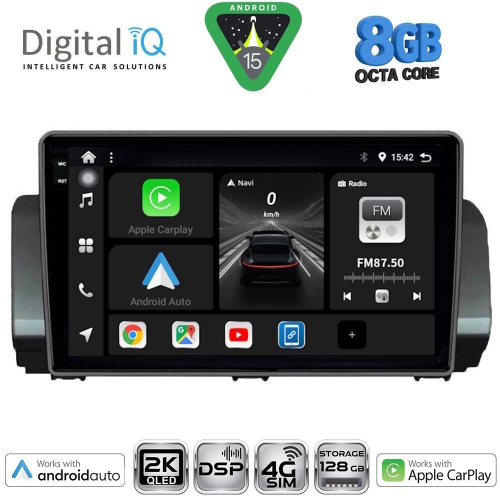 DIGITAL IQ BXF 11109_CPAA (9inc) MULTIMEDIA TABLET for DACIA LOGAN - SANDERO - JOGGER mod. 2020&gt;