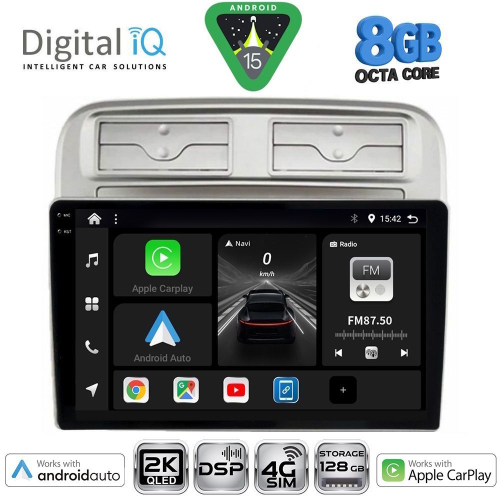 DIGITAL IQ BXF 11128_CPAA (9inc) MULTIMEDIA TABLET for FIAT GRANDE PUNTO mod. 2005-2012