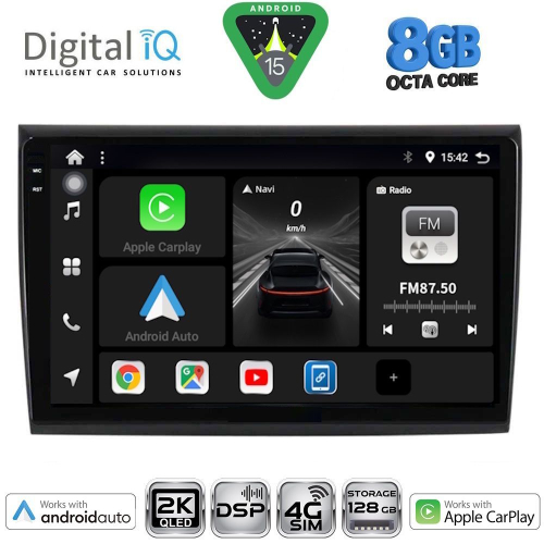 DIGITAL IQ BXF 11136_CPAA (9inc) MULTIMEDIA TABLET for FIAT BRAVO mod. 2007&gt;