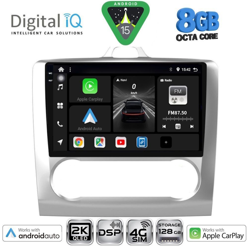 DIGITAL IQ BXF 11156_CPAA CLIMA (9inc) MULTIMEDIA TABLET for FORD FOCUS mod. 2005-2012