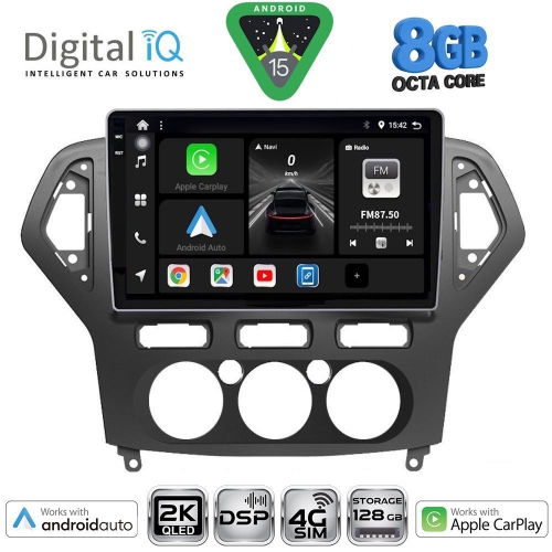 DIGITAL IQ BXF 11162_CPAA A/C (10inc) MULTIMEDIA TABLET for FORD MONDEO mod. 2007-2011