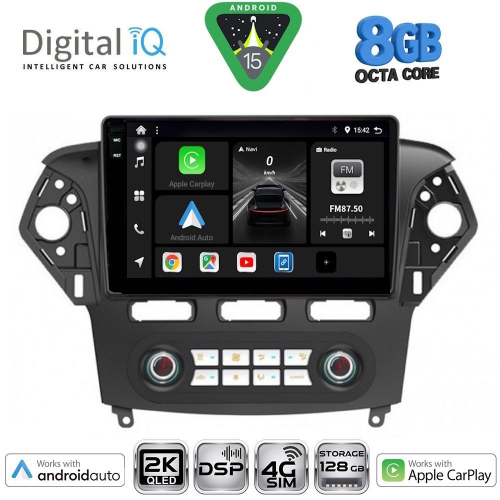 DIGITAL IQ BXF 11163_CPAA CLIMA (10inc) MULTIMEDIA TABLET for FORD MONDEO mod. 2011-2013