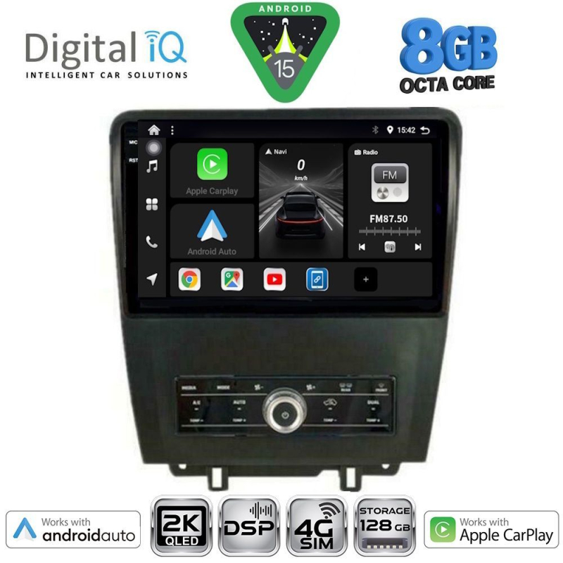 DIGITAL IQ BXF 11165_CPAA (9inc) MULTIMEDIA TABLET for FORD MUSTANG mod. 2010-2015 DIGITAL IQ BXF 11165_CPAA (9inc) MULTIMEDIA TABLET for FORD MUSTANG mod. 2010-2015