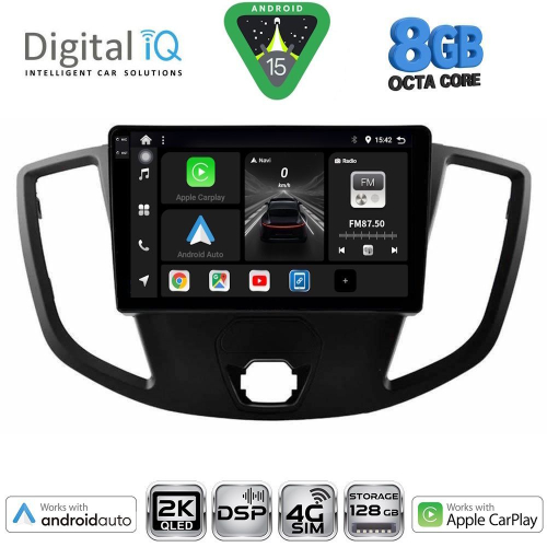 DIGITAL IQ BXF 11179_CPAA  (9inc) MULTIMEDIA TABLET for FORD TRANSIT mod. 2014-2020