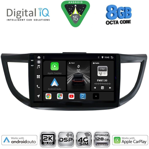 DIGITAL IQ BXF 11198_CPAA (10inc) MULTIMEDIA TABLET for HONDA CRV mod. 2013-2017