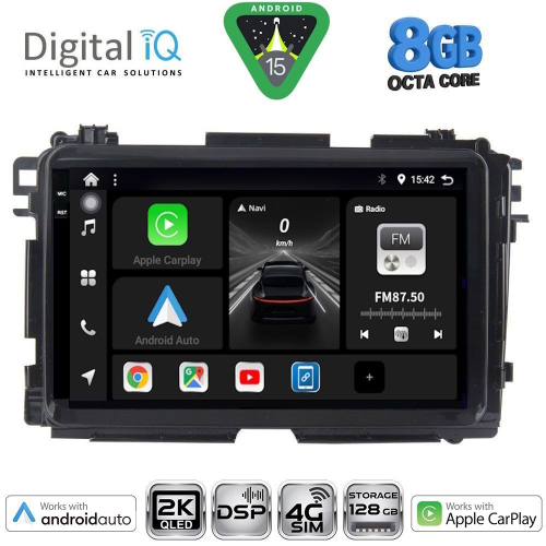 DIGITAL IQ BXF 11201_CPAA (9inc) MULTIMEDIA TABLET for HONDA HRV mod. 2015-2021