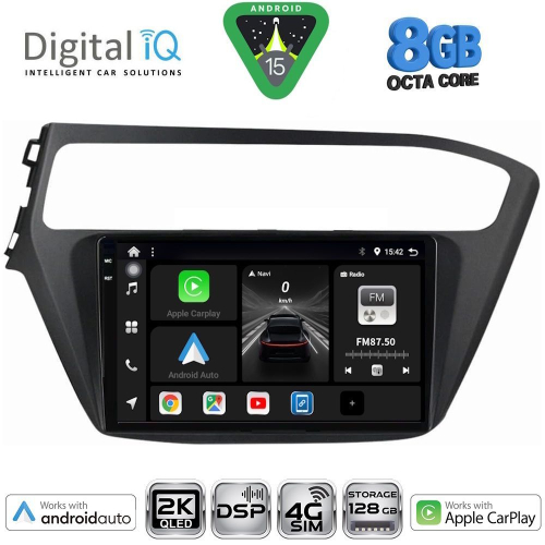 DIGITAL IQ BXF 11230_CPAA (9inc) MULTIMEDIA TABLET for HYUNDAI i20 mod. 2018-2021