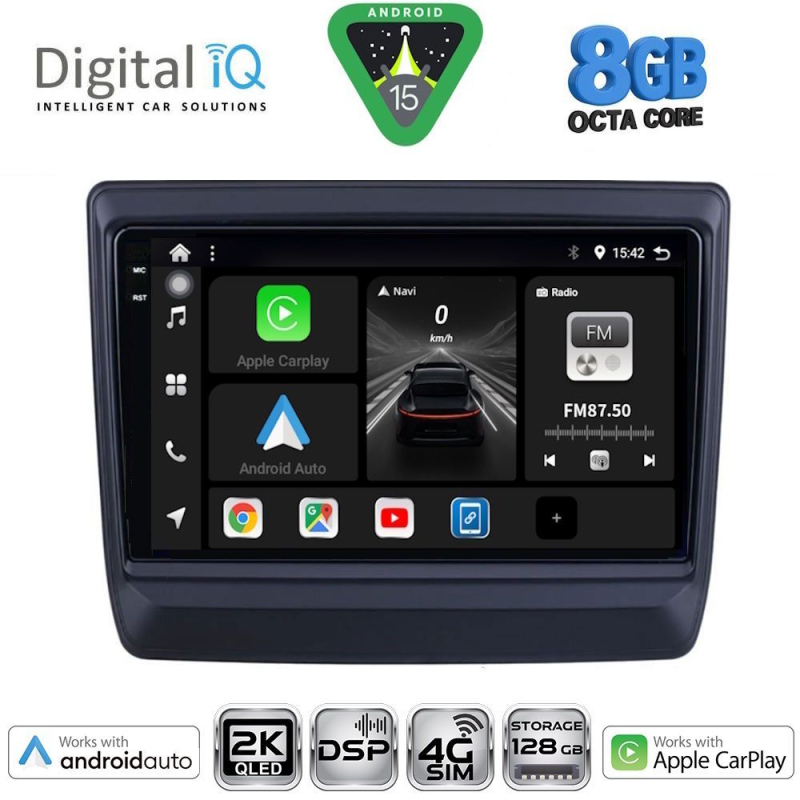 DIGITAL IQ BXF 11256_CPAA (9inc) MULTIMEDIA TABLET for ISUZU DMAX mod. 2020> DIGITAL IQ BXF 11256_CPAA (9inc) MULTIMEDIA TABLET for ISUZU DMAX mod. 2020>