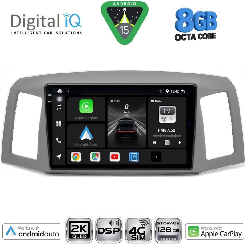 DIGITAL IQ BXF 11281_CPAA (10inc) MULTIMEDIA TABLET for JEEP GRAND CHEROKEE mod. 2005-2007 DIGITAL IQ BXF 11281_CPAA (10inc) MULTIMEDIA TABLET for JEEP GRAND CHEROKEE mod. 2005-2007