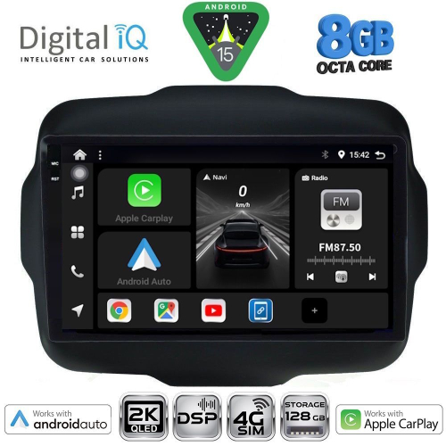 DIGITAL IQ BXF 11290_CPAA (9inc) MULTIMEDIA TABLET for JEEP RENEGADE  mod. 2014&gt;