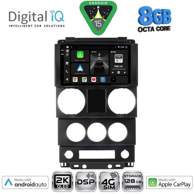 DIGITAL IQ BXF 11292_CPAA (9inc) MULTIMEDIA TABLET for JEEP WRANGLER mod. 2006-2011 DIGITAL IQ BXF 11292_CPAA (9inc) MULTIMEDIA TABLET for JEEP WRANGLER mod. 2006-2011